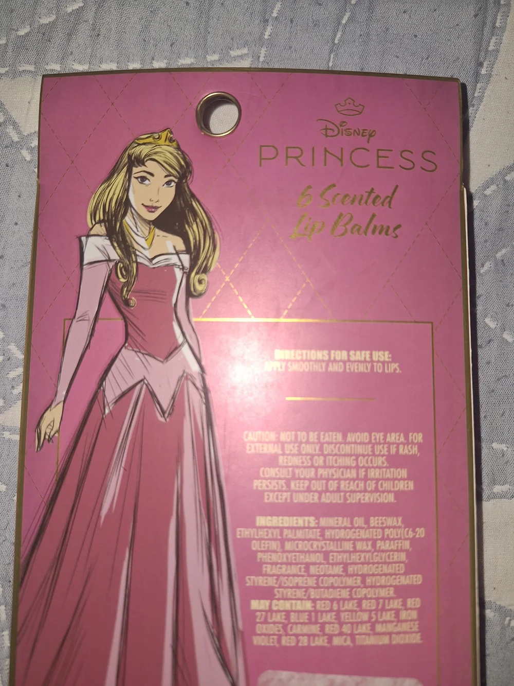Disney Princess Scented Lip Balm Set